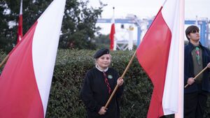 Uroczystości na Westerplatte w 87. rocznicę wybuchu II wojny światowej.
