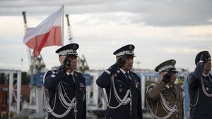 Uroczystości na Westerplatte w 87. rocznicę wybuchu II wojny światowej.