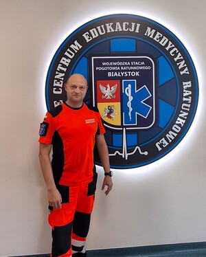 Ratownik medyczny.
