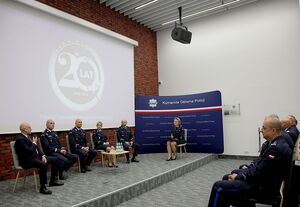 odznaczeni policjanci.
