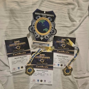 Trofea policjanta.