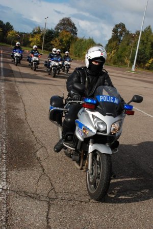 motocyklowa asysta honorowa