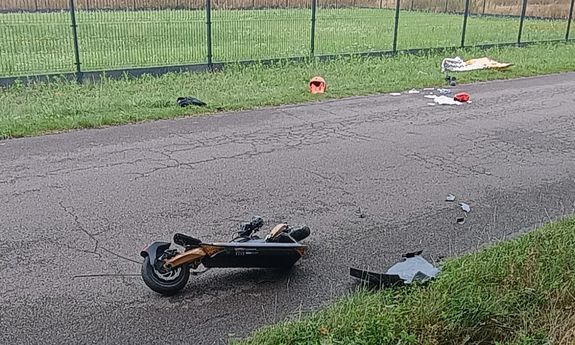 Wypadki na hulajnogach elektrycznych. Apelujemy o ostrożność i przypominamy przepisy