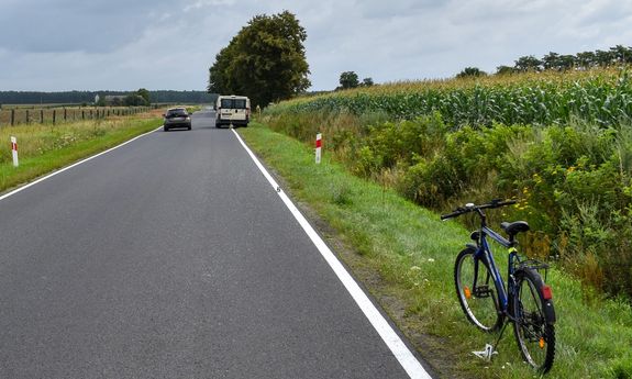 58-latka potrąciła rowerzystę i uciekła. Chwilę później była już w rękach policjantów