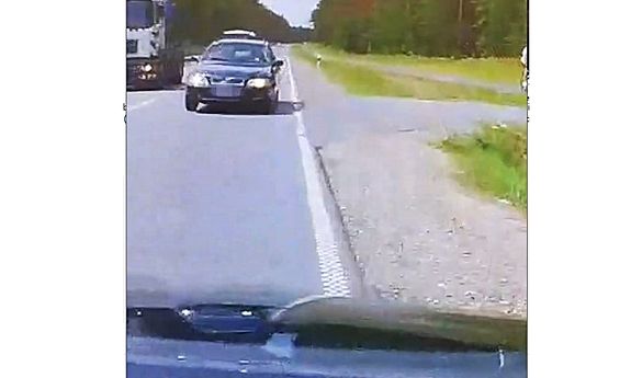 Niebezpieczny manewr na DK20 - kierowca ukarany wysokim mandatem