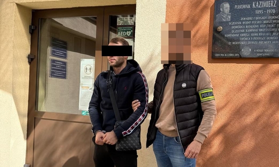 Został wydalony z Polski za liczne przestępstwa