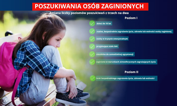 Zmiany przepisów dotyczących poszukiwań osób zaginionych