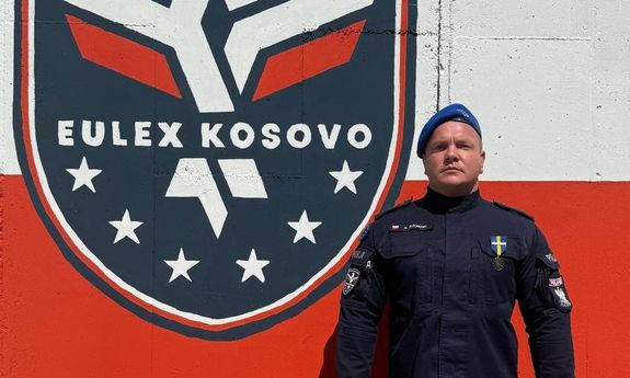 Medal dla brzeskiego policjanta za misję w ramach XXXVII rotacji Jednostki Specjalnej Polskiej Policji w Kosowie