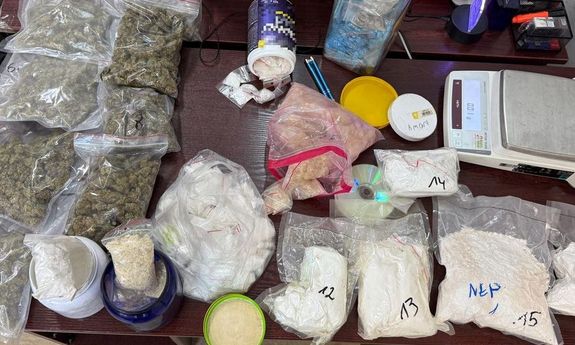 Kryminalni zabezpieczyli blisko 8 kg narkotyków