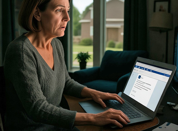 Kobieta straciła pieniądze przez „internetowego męża” i fałszywego pomocnika