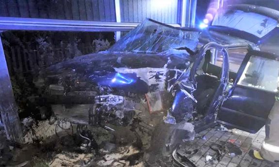 Nietrzeźwy kierowca doprowadził do wypadku drogowego