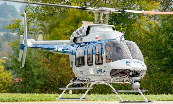 Bezpiecznie i na czas – transport organów z użyciem policyjnych śmigłowców
