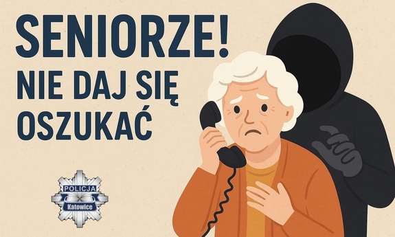 Zdecydowana reakcja katowickich policjantów uratowała seniorkę przed utratą wszystkich oszczędności