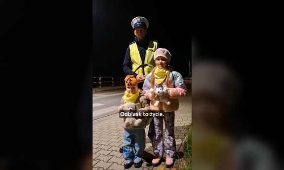 Bądź bezpieczny na drodze – noś odblaski