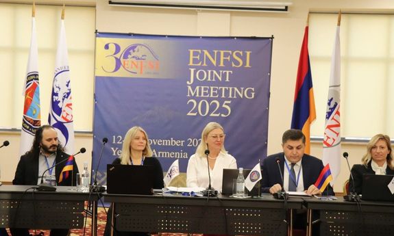 Wspólne posiedzenie eksperckich grup roboczych ENFSI w Armenii