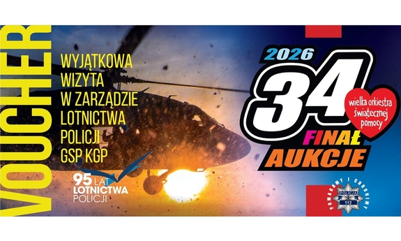 Niezwykła licytacja Komendanta Głównego Policji