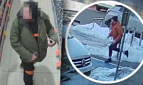 Złodziej kradł whisky nie wiedząc, iż obserwuje go policjant