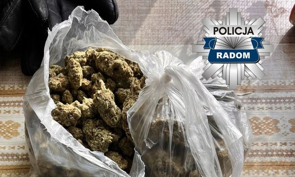 Radomscy kryminalni zabezpieczyli blisko 5 kg narkotyków