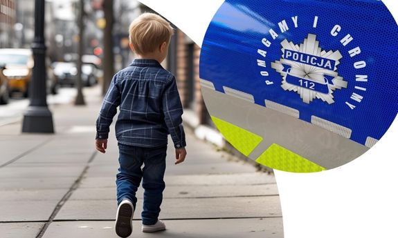 Pięciolatek samotnie chodził ulicą Mickiewicza - pomogły dwie kobiety