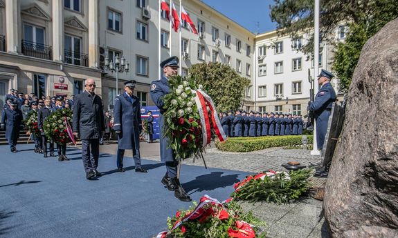 Dzień Pamięci Ofiar Zbrodni Katyńskiej w Komendzie Głównej Policji