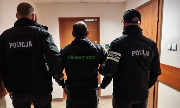 Po stadionowej awanturze zatrzymani pseudokibice