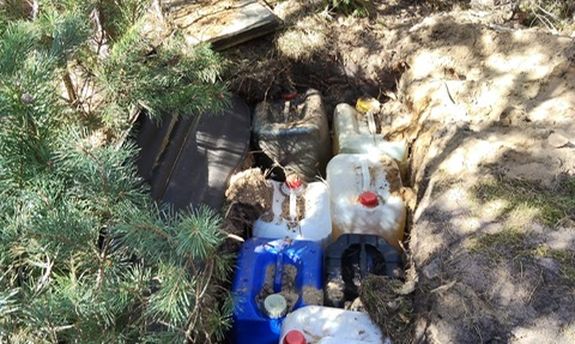 Kradł paliwo ze sprzętu budowlanego. Zatrzymał go policjant po służbie