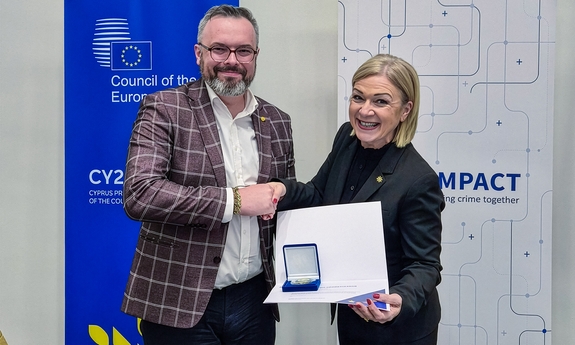 Polski policjant wyróżniony w Europolu