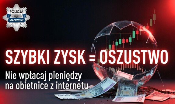 Oszuści zwabili ją reklamą z politykiem. Wpłacała pieniądze w bitomatach i straciła 40 tysięcy