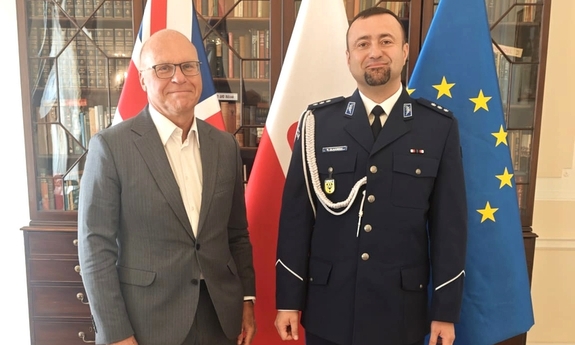 Drugi oficer łącznikowy polskiej Policji w Wielkiej Brytanii