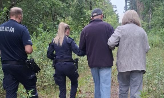 Błyskawiczna akcja otwockich policjantów zakończona odnalezieniem zagubionego 52-latka