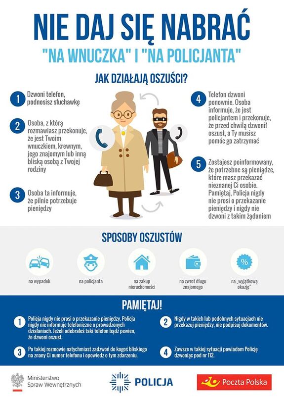 Oszuści wyłudzili od seniorki 50 tys. zł. Działali metodą „na policjanta" i "prokuratora”