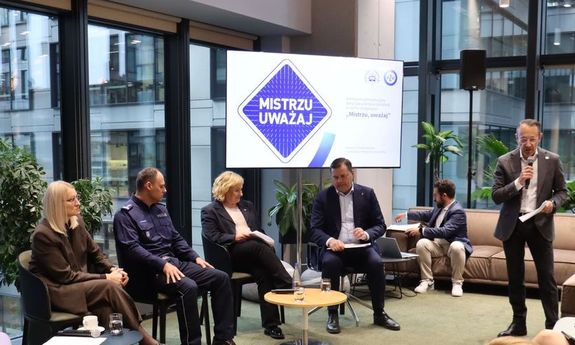 „Mistrzu, uważaj” - Policja i PZU apelują o większą uważność pieszych