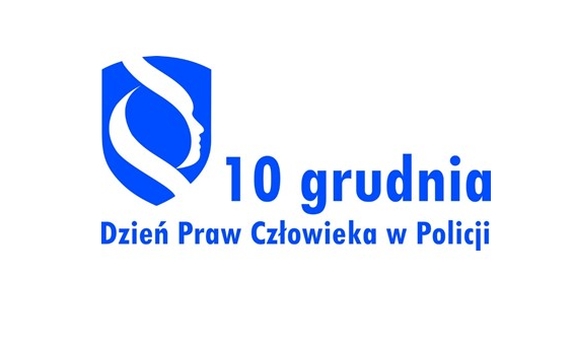 logo 10 grudnia Dzień Praw człowieka w policji