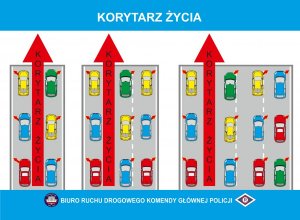 GRAFIKA KORYTARZ ŻYCIA