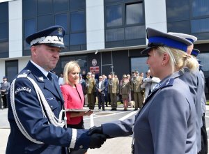 nadinsp. Tomasz Trawiński wręcza awanse, nominacje, odznaczenia