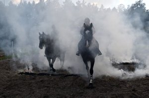 przejazd przez ogień