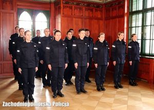 ślubowanie nowych policjantów