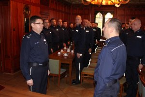 Nagrody motywacyjne dla policjantów OPP w Szczecinie