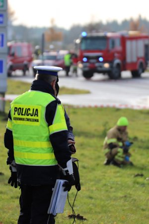 &quot;Cysterna z gazem na K- 3 - zagrożenie zamachem terrorystycznym&quot; - ćwiczenia służb w sytuacji kryzysowej