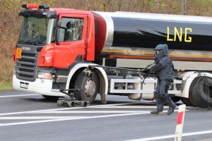 &quot;Cysterna z gazem na K- 3 - zagrożenie zamachem terrorystycznym&quot; - ćwiczenia służb w sytuacji kryzysowej