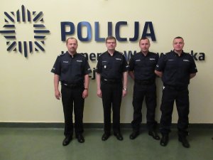 Policjanci z Oddziału Prewencji Policji w Szczecinie wśród wyróżnionych przez Komendanta Głównego Policji
