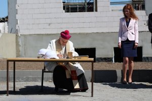 podpisanie aktu erekcyjnego - Biskup Diecezji Koszalińsko - Kołobrzeskiej