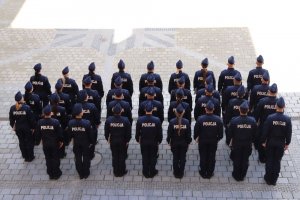 ślubowanie 36 nowych policjantów