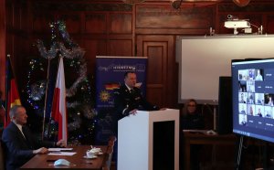 Wystąpienie Komendanta Wojewódzkiego Policji w Szczecinie