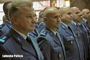 policjanci na wigilii