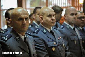 policjanci na wigilii