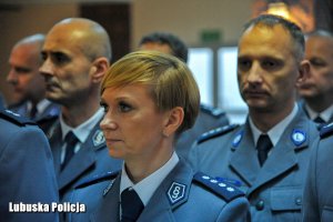 policjanci na wigilii