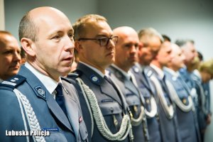 policjanci na ślubowaniu