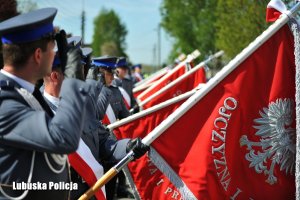 Poczty sztandarowe Lubuskiej Policji