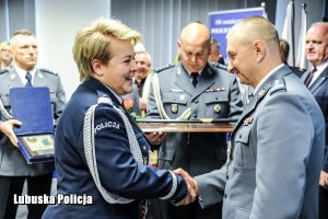 nadinsp. Helena Michalak i insp. Krzysztof Sidorowicz